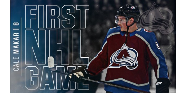 Cale Makar tekee NHL-debyytin pudotuspeleissä